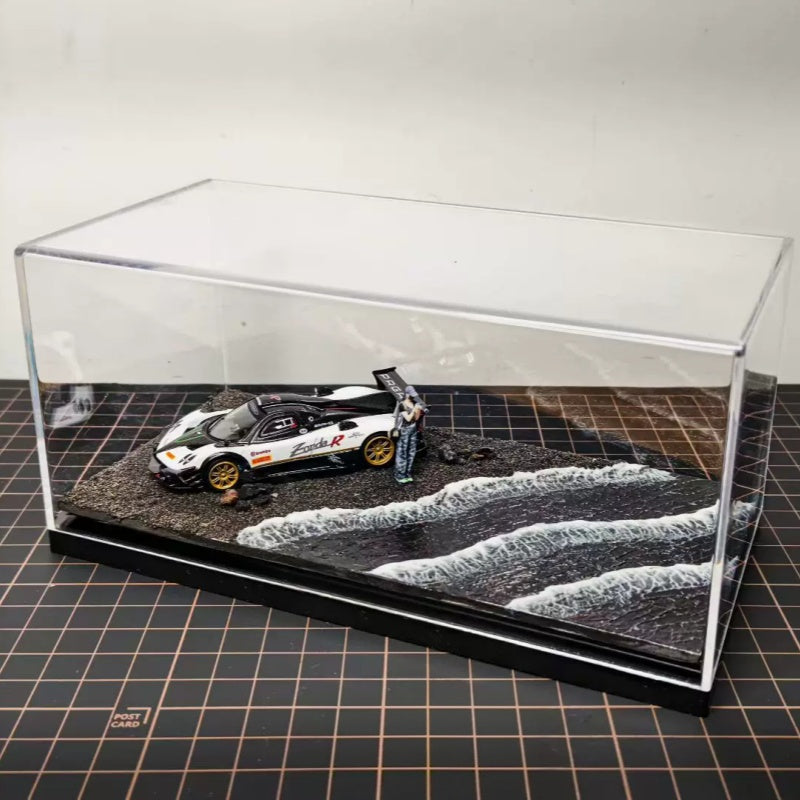 1:64 Scale Iceland Scene Diorama Base, Car Model & Figures Not Included